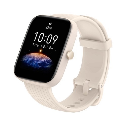 RELOJ SMARTWATCH HUAMI AMAZFIT BIP 3 PRO CREMA